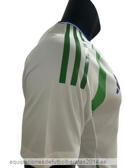 Nuevo 2ª Jugadores Camiseta Italia 2024 Blanco Baratas